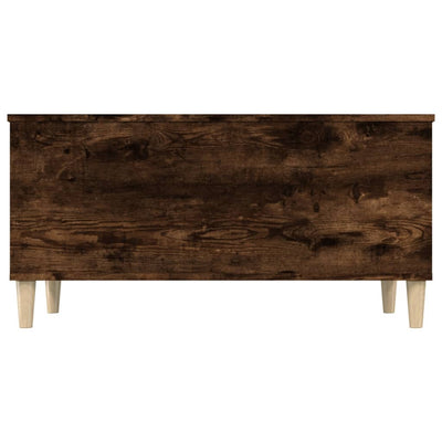 Coffee Table Smoked Oak 90x44.5x45 cm Engineered Wood Payday Deals