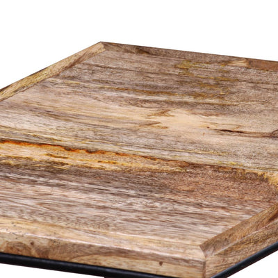 Coffee Table Solid Mango Wood 56x48x40 cm Payday Deals