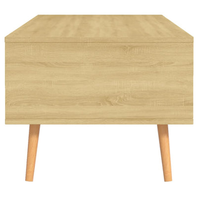 Coffee Table Sonoma Oak 100x49.5x43 cm Engineered Wood Payday Deals