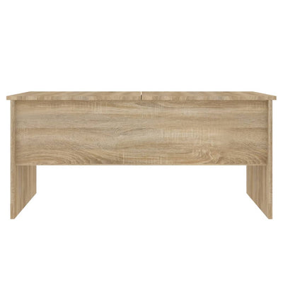 Coffee Table Sonoma Oak 102x50.5x46.5 cm Engineered Wood Payday Deals