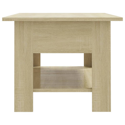 Coffee Table Sonoma Oak 102x55x42 cm Chipboard Payday Deals