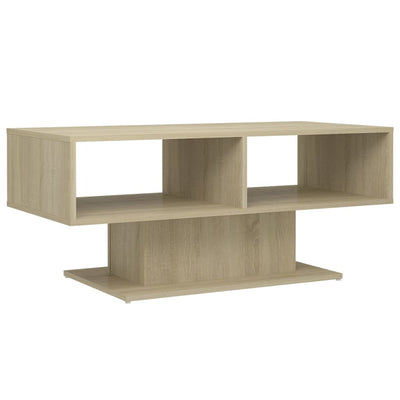 Coffee Table Sonoma Oak 103.5x50x44.5 cm Chipboard Payday Deals