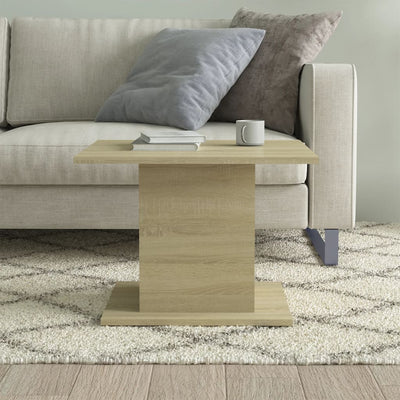 Coffee Table Sonoma Oak 55.5x55.5x40 cm Engineered Wood Payday Deals