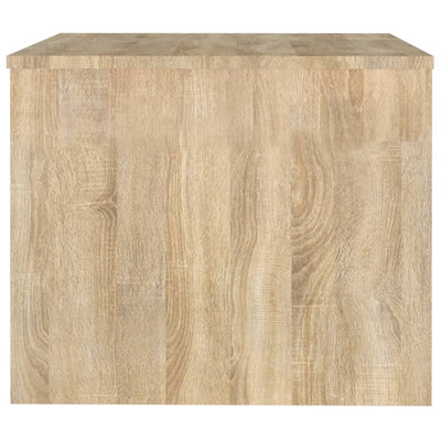Coffee Table Sonoma Oak 80x50x40 cm Engineered Wood Payday Deals