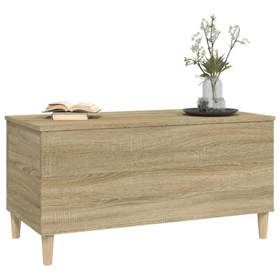 Coffee Table Sonoma Oak 90x44.5x45 cm Engineered Wood Payday Deals