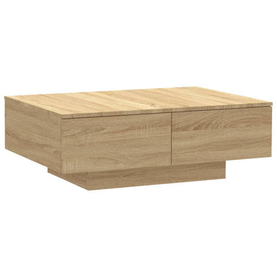 Coffee Table Sonoma Oak 90x60x31 cm Engineered Wood Payday Deals