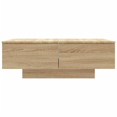 Coffee Table Sonoma Oak 90x60x31 cm Engineered Wood Payday Deals