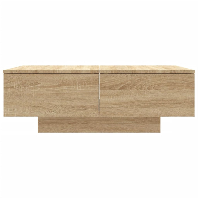 Coffee Table Sonoma Oak 90x60x31 cm Engineered Wood Payday Deals