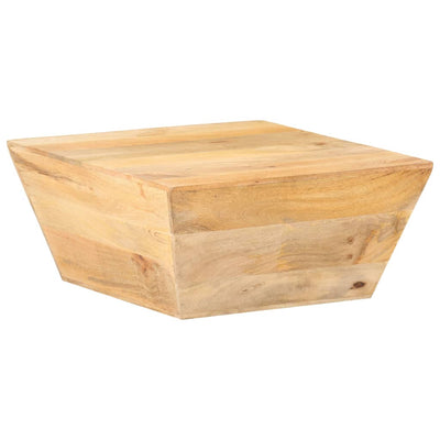 Coffee Table V-shape 66x66x30 cm Solid Mango Wood