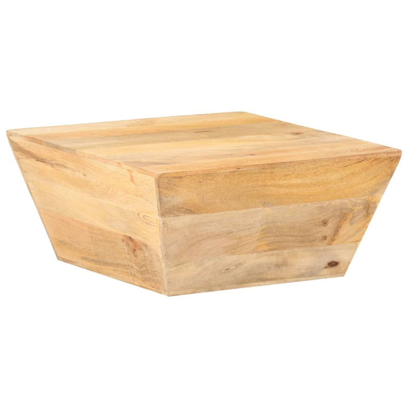 Coffee Table V-shape 66x66x30 cm Solid Mango Wood Payday Deals