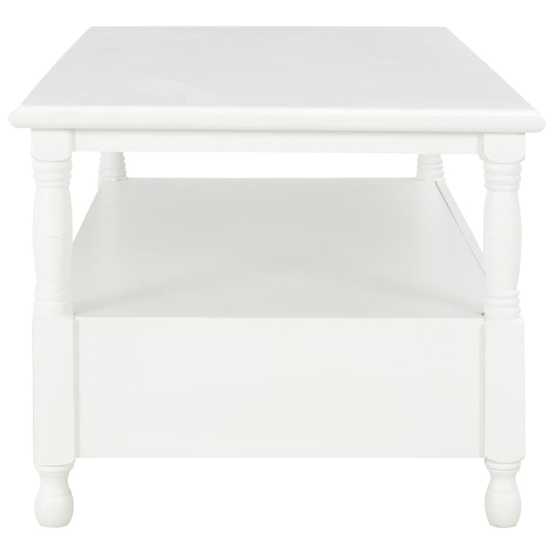 Coffee Table White 100x55x45 cm Wood Payday Deals