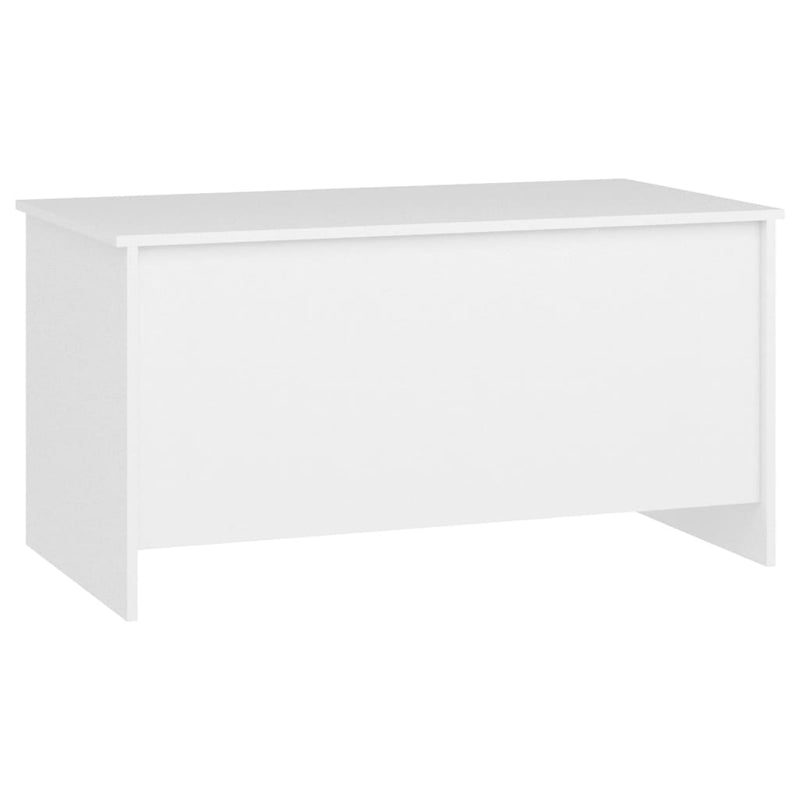 Coffee Table White 102x55.5x52.5 cm Engineered Wood Payday Deals