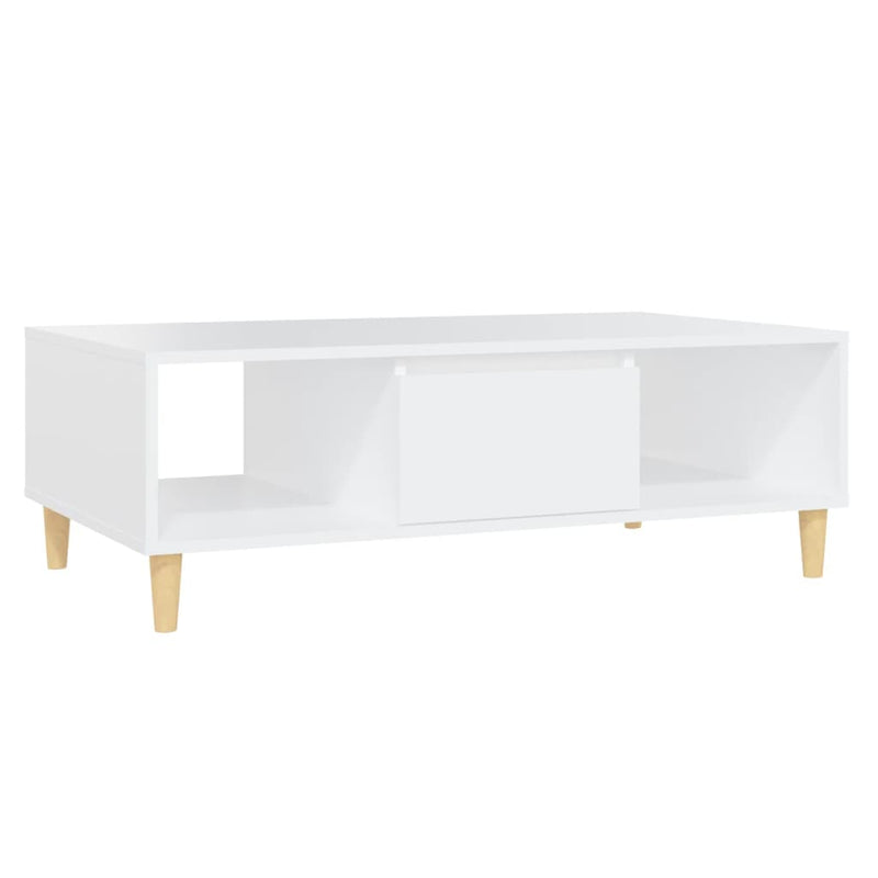 Coffee Table White 103.5x60x35cm Chipboard Payday Deals