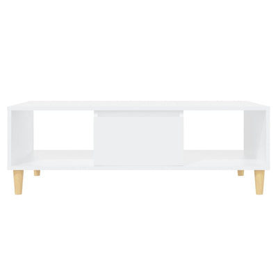 Coffee Table White 103.5x60x35cm Chipboard Payday Deals