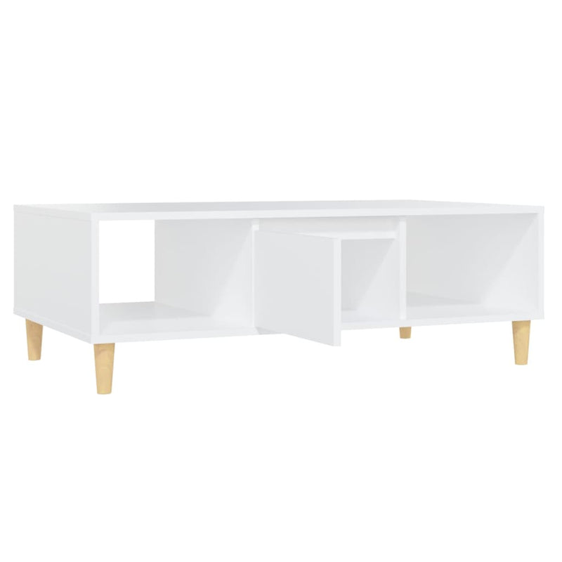 Coffee Table White 103.5x60x35cm Chipboard Payday Deals