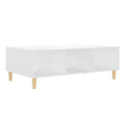 Coffee Table White 103.5x60x35cm Chipboard Payday Deals