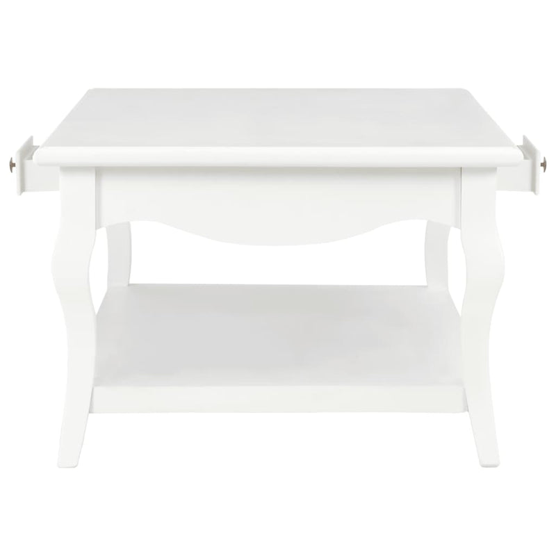 Coffee Table White 110x60x40 cm MDF Payday Deals