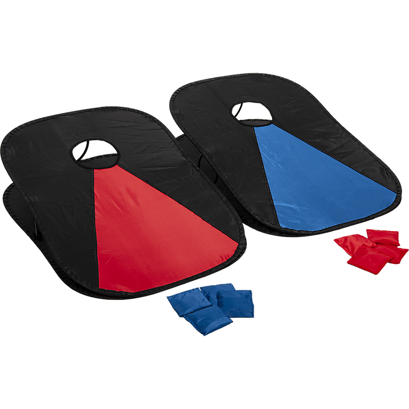Collapsible Portable Corn Hole Boards With 8 Cornhole Bean Bags, Carry Case Payday Deals