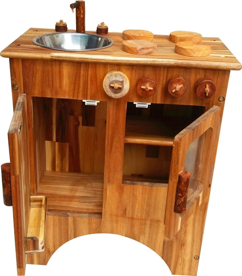 Combo Wooden Stove and Sink Payday Deals