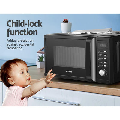 Comfee 20L Microwave Oven 700W Countertop Kitchen Cooker Black Payday Deals