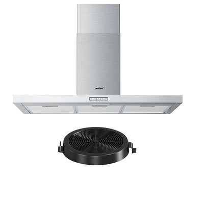 Comfee Rangehood 900mm Stainless Steel Kitchen Canopy With 2 PCS Filter Replacement Payday Deals