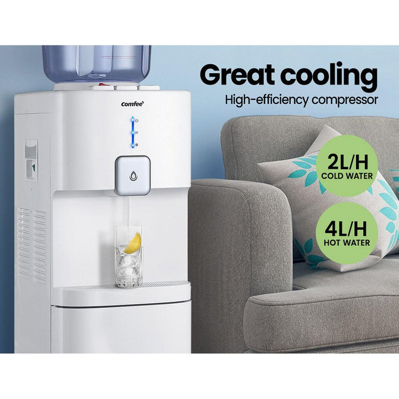 Comfee Water Cooler Dispenser Stand Chiller Cold Hot 15L Purifier Bottle Filter Payday Deals