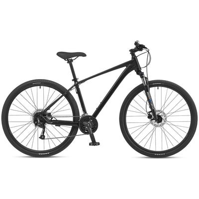 Comfort Sport Pro X6 Alloy Mens Hybrid 27 Speed 700*17 - Stealth Black Payday Deals