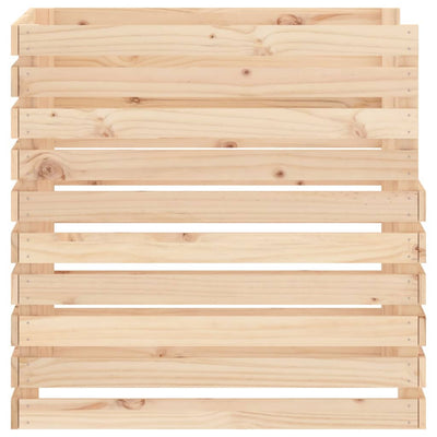 Composter 80x80x78 cm Solid Wood Pine Payday Deals