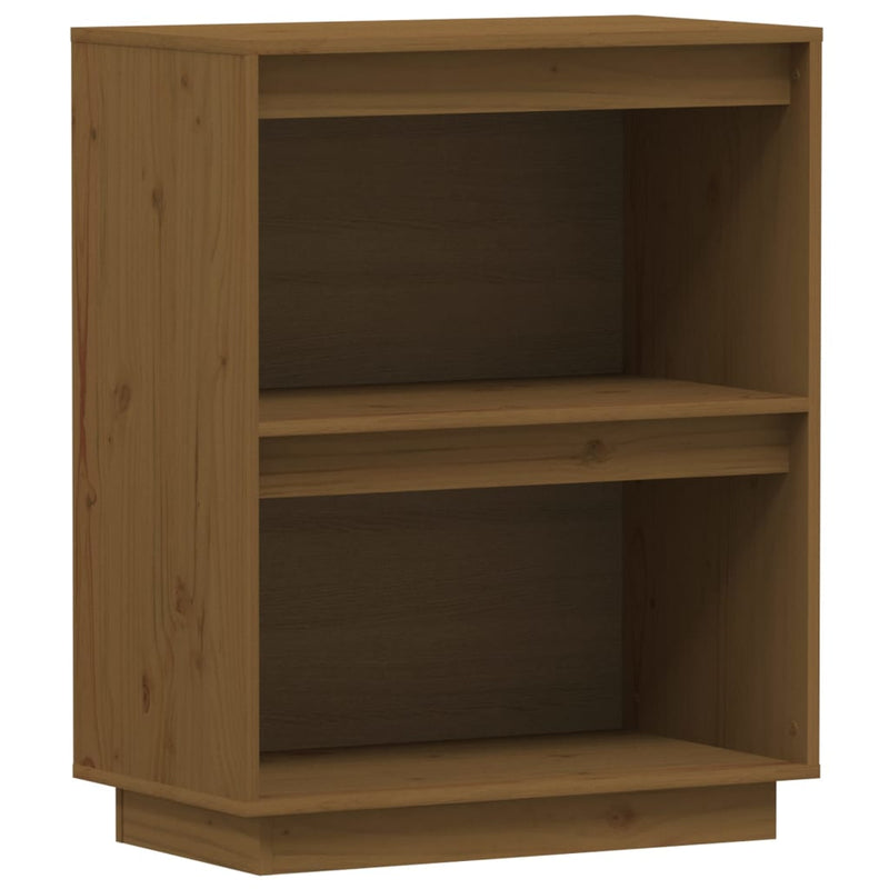 Console Cabinet Honey Brown 60x34x75 cm Solid Wood Pine Payday Deals