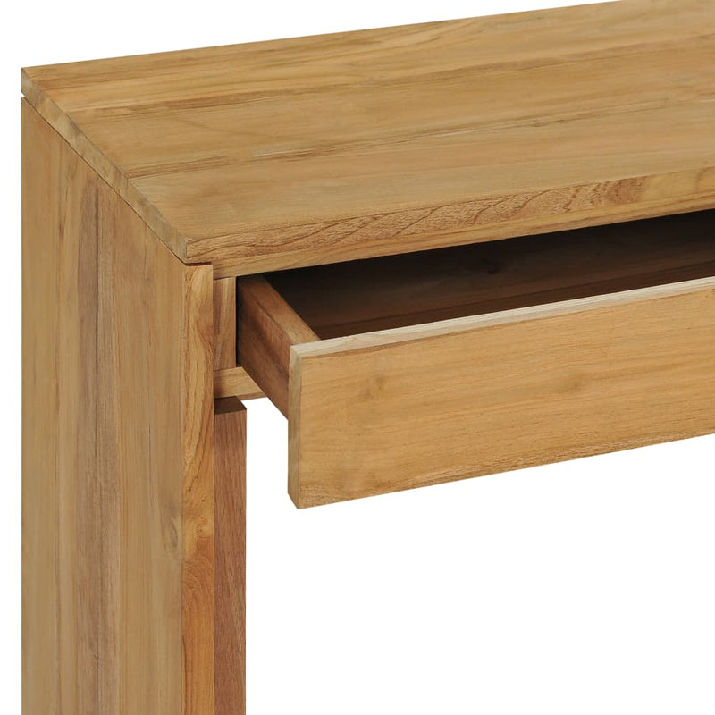 Console Table 100x35x75 cm Solid Teak Wood Payday Deals