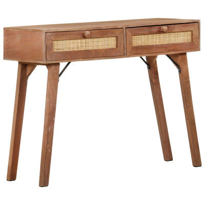 Console Table 100x35x76 cm Solid Mango Wood Payday Deals