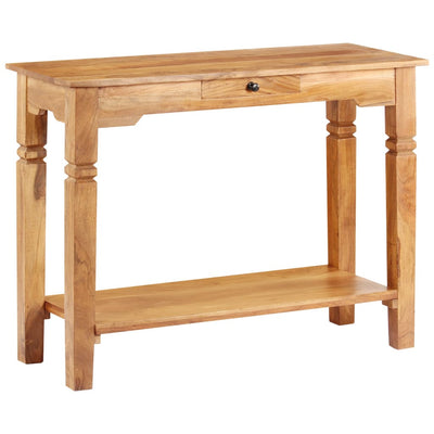 Console Table 100x40x76 cm Solid Wood Acacia Payday Deals