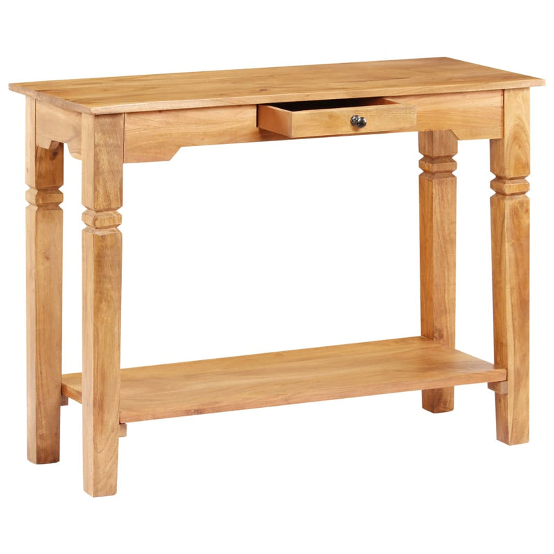 Console Table 100x40x76 cm Solid Wood Acacia Payday Deals