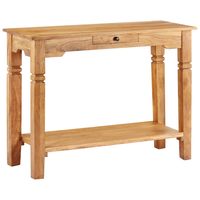 Console Table 100x40x76 cm Solid Wood Acacia Payday Deals