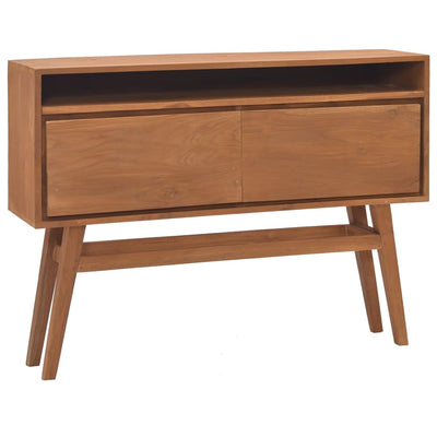 Console Table 110x30x79 cm Solid Teak Wood