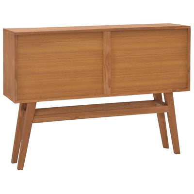 Console Table 110x30x79 cm Solid Teak Wood Payday Deals