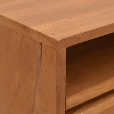 Console Table 110x30x79 cm Solid Teak Wood Payday Deals