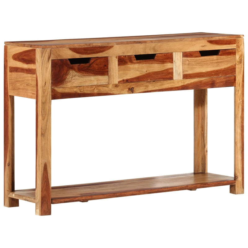 Console Table 110x35x75 cm Solid Wood Acacia Payday Deals