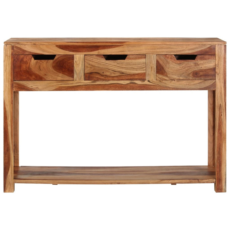 Console Table 110x35x75 cm Solid Wood Acacia Payday Deals