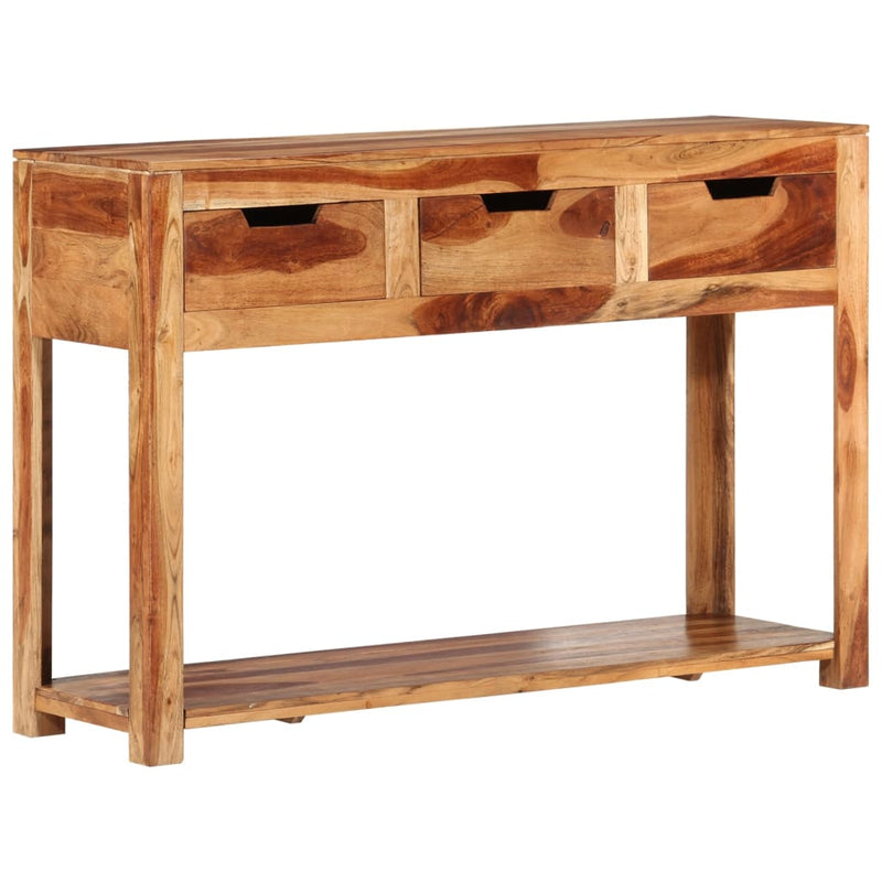 Console Table 110x35x75 cm Solid Wood Acacia Payday Deals