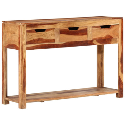 Console Table 110x35x75 cm Solid Wood Acacia Payday Deals