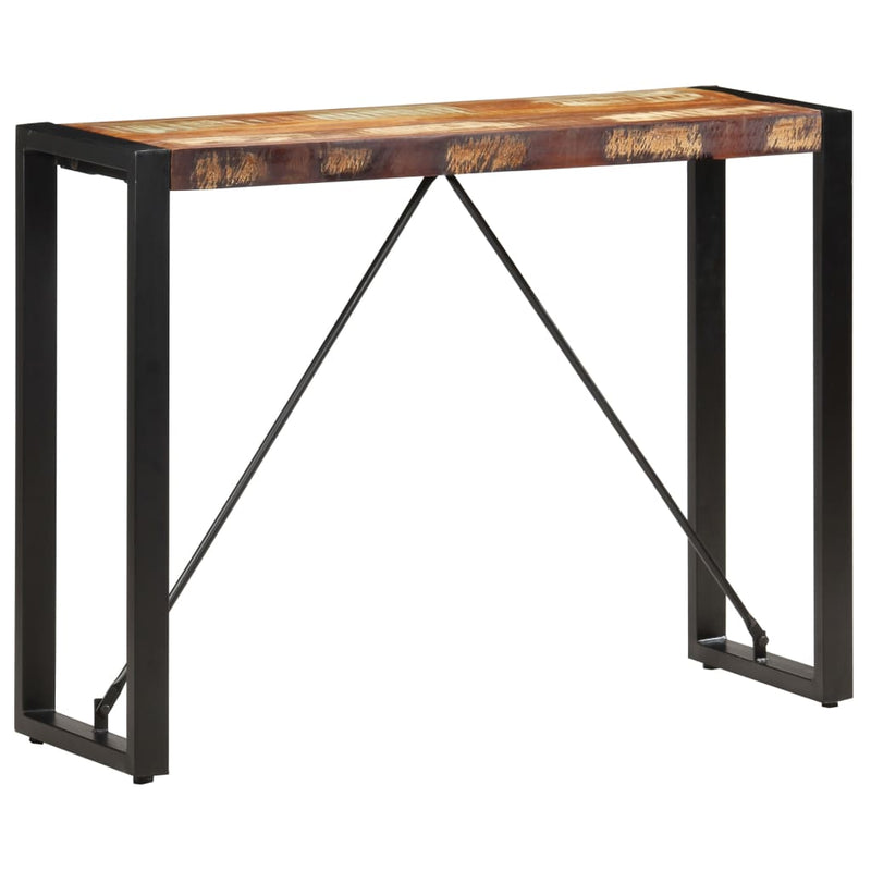 Console Table 110x35x76 cm Solid Reclaimed Wood Payday Deals