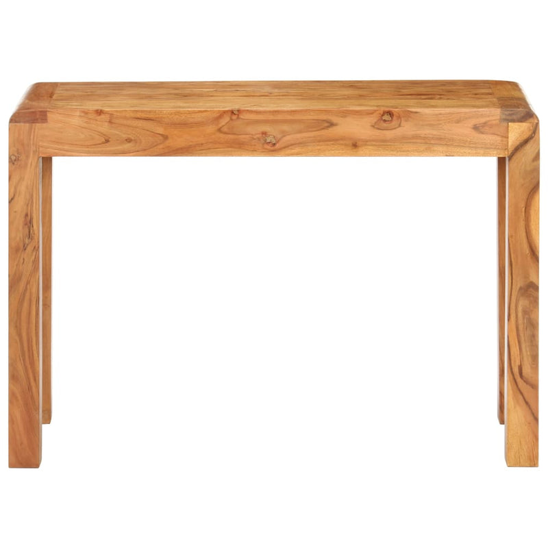 Console Table 110x40x76 cm Solid Acacia Wood in Sheesham Finish Payday Deals