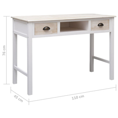 Console Table 110x45x76 cm Wood Payday Deals