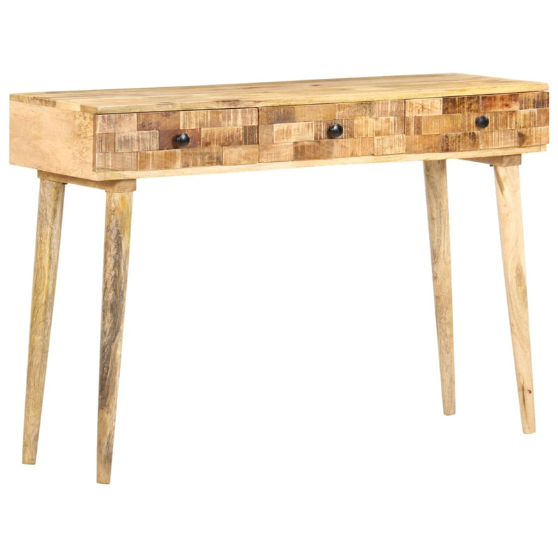 Console Table 115x35x76 cm Solid Mango Wood Payday Deals