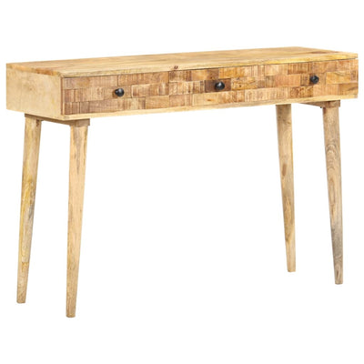 Console Table 115x35x76 cm Solid Mango Wood Payday Deals