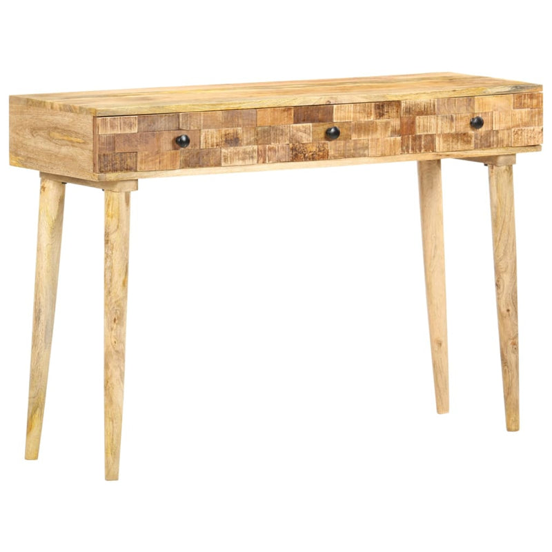 Console Table 115x35x76 cm Solid Mango Wood Payday Deals