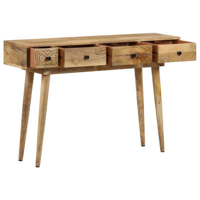 Console Table 118x30x77 cm Solid Mango Wood Payday Deals