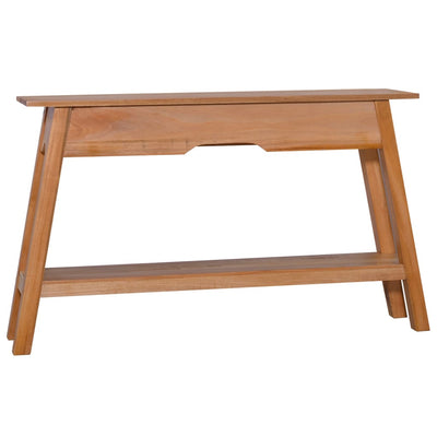 Console Table 120x30x75 cm Solid Mahogany Wood
