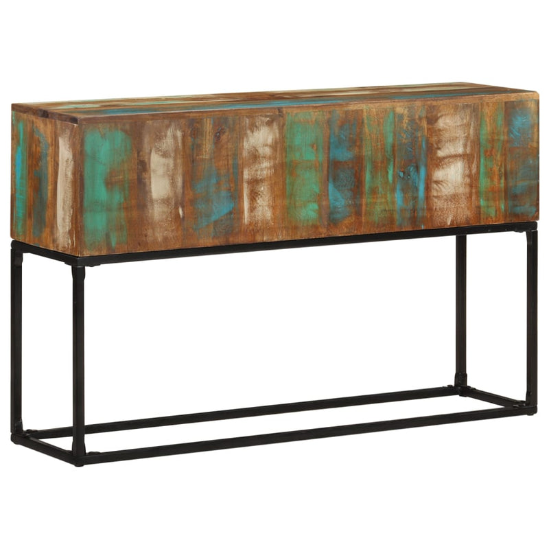 Console Table 120x30x75 cm Solid Reclaimed Wood Payday Deals